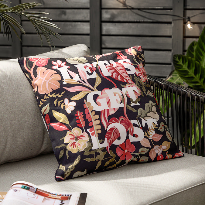 Tropical Bloom outdoor cushion image 1