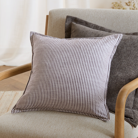 truro chocolate cushion 