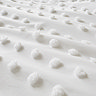 Tufted Polka Dots Duvet Cover Set - White carousel image