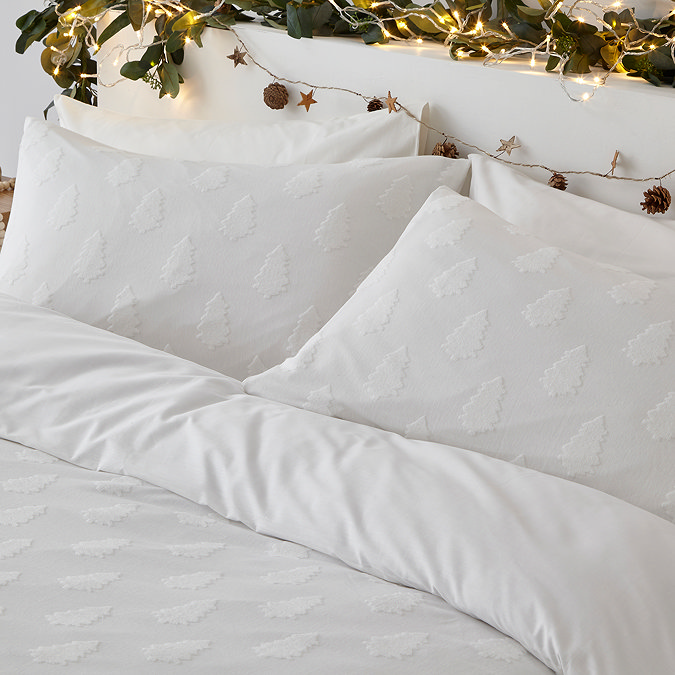 Tufted Duvet Close Up