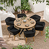 Tuscany six seater dining set