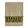 Tweedie green throw image