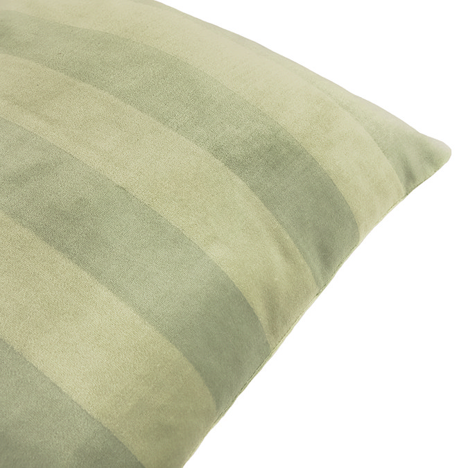 matcha latte ultimate stripe feather cushion image
