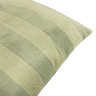 matcha latte ultimate stripe feather cushion image