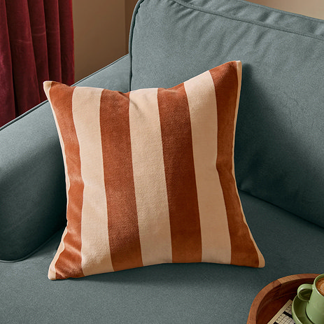 Ultimate Stripe Pumpkin Spice cushion image