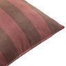 Ultimate Stripe Red Velvet Cushion image