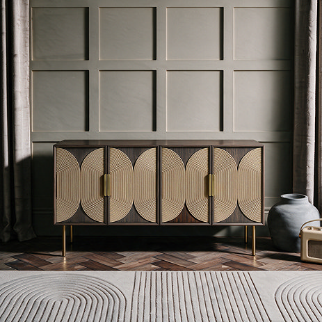 Valencia 4 Door Sideboard Main Lifestyle