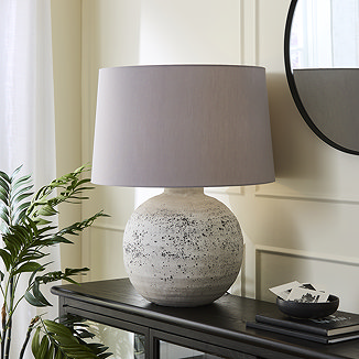 Valencia Ceramic Table Lamp - Natural main image