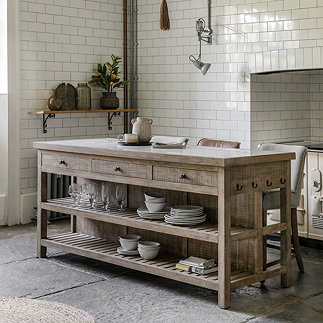 Vermont kitchen island image