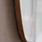 Verona wall mirror in walnut image 2