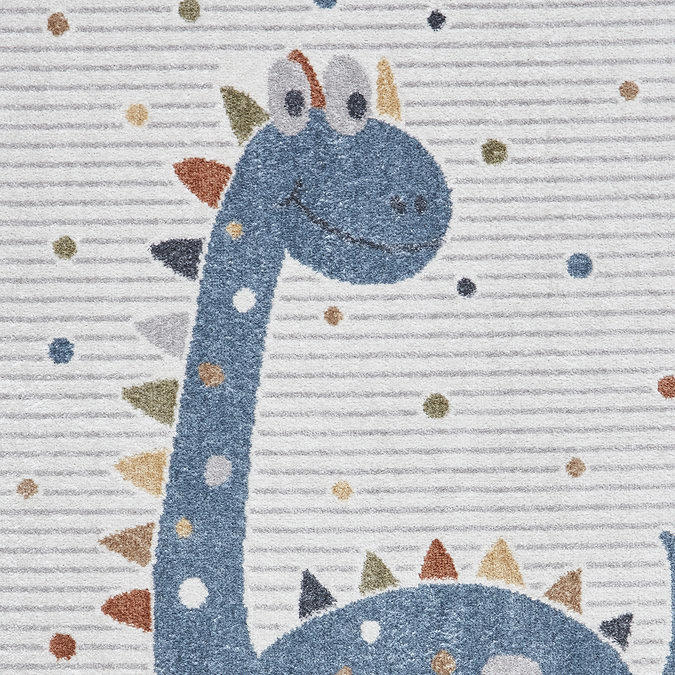 Kids Dinosaur rug close up image 3