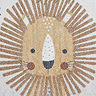 Kids lion rug close up image  5