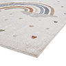 Vida Kids rainbow rug close up image 5