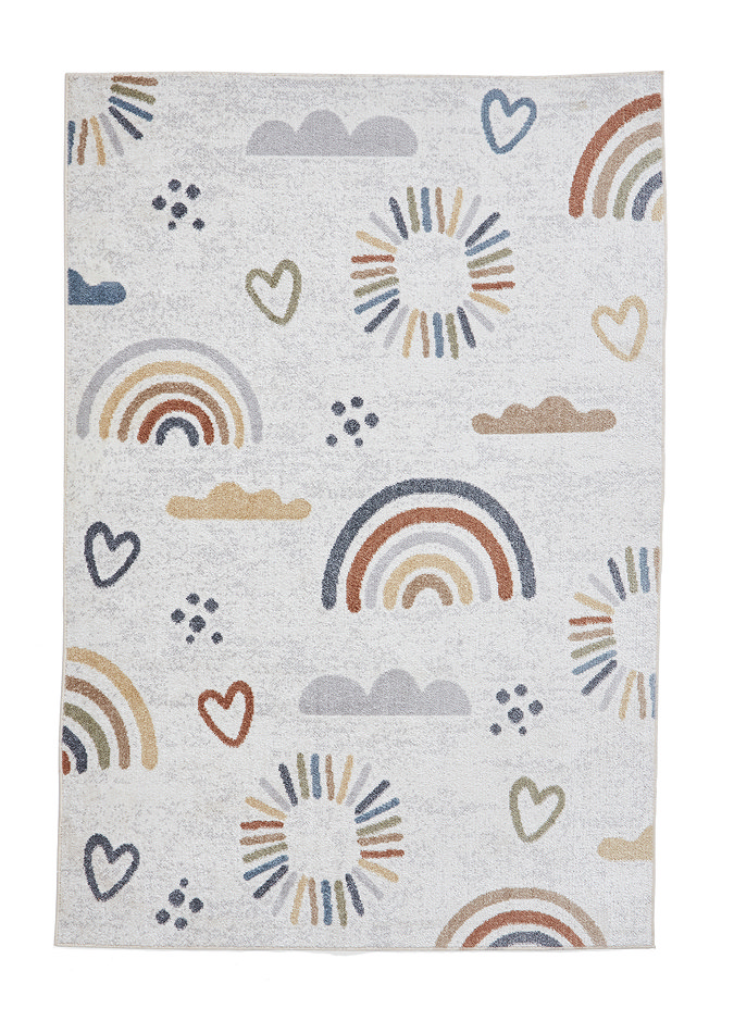 Vida Kids rainbow sun rug product image 2