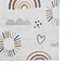 Vida Kids rainbow sun rug close up image 4
