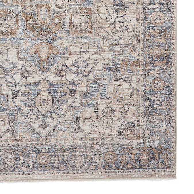 Vintage Blue rug close up image 5