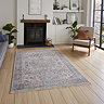 Vintage Blue rug on floor image 1