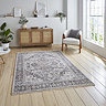 Vintage green rug on floor image 1