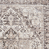 Vintage rug in grey close up image