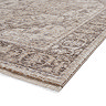 Vintage rug in grey close up image