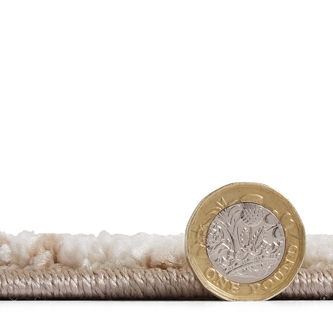 Vintage rug in grey close up image