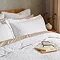 Waffle Circle Duvet Cover Set - White carousel image