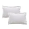 Waffle Circle Duvet Cover Set - White carousel image