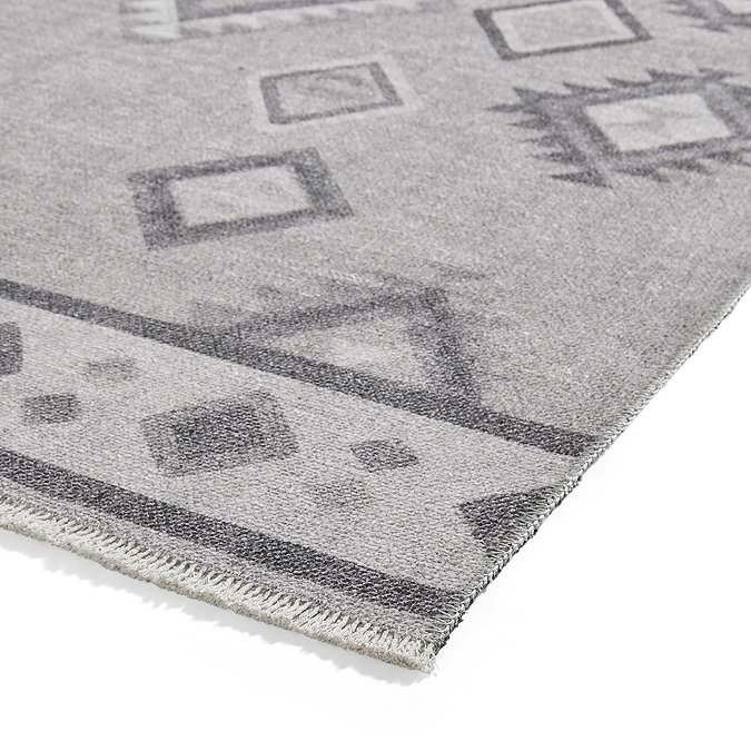 Whisper Grey Rug close up image 7