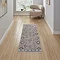 Whisper runner in beige on floor image 1