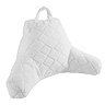 Cosy Diamond cuddle chair in white product view image 3