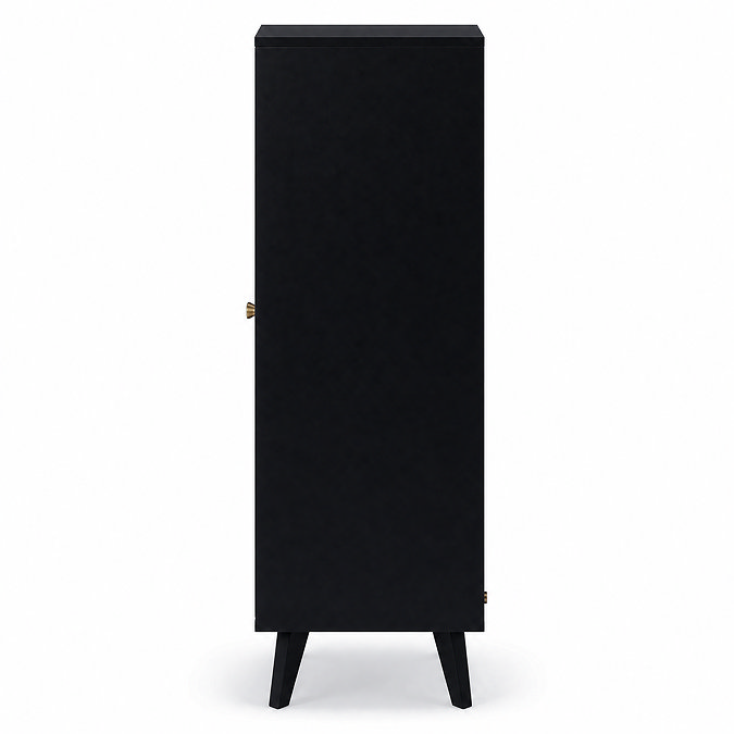 cut out side on image of black sideboard