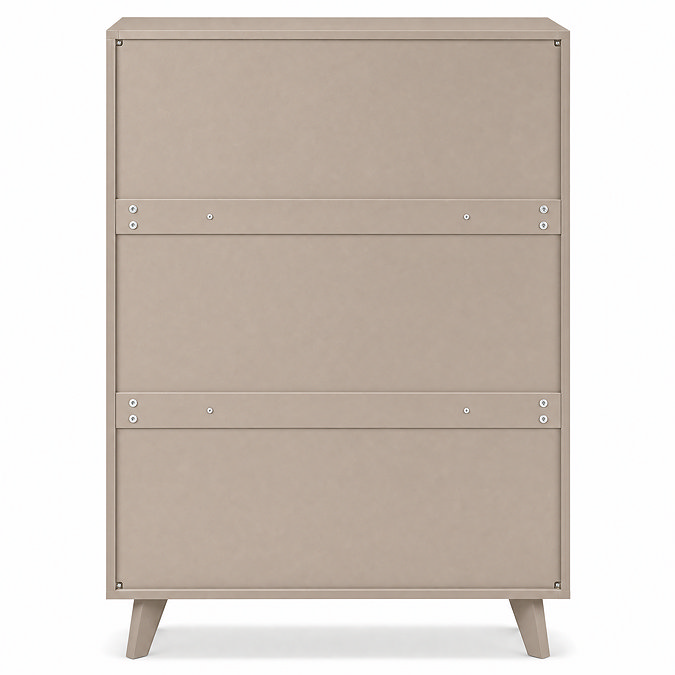 back facing cut out image of taupe two door tall sideboard