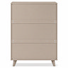 back facing cut out image of taupe two door tall sideboard