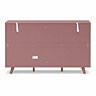 reverse cut out image of bold pink sideboard