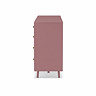 side on cut out image of pink sideboard