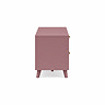 side on cut out image of pink clay coloured large tv unit