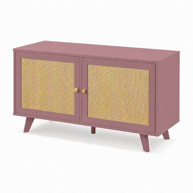 angled cut out image of small tv unit