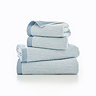 willow weave blue towels image