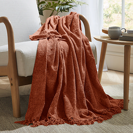 Wilson Throw Terracotta