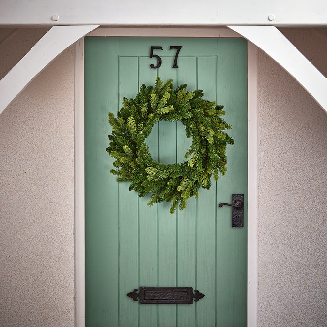 Birch Christmas wreath