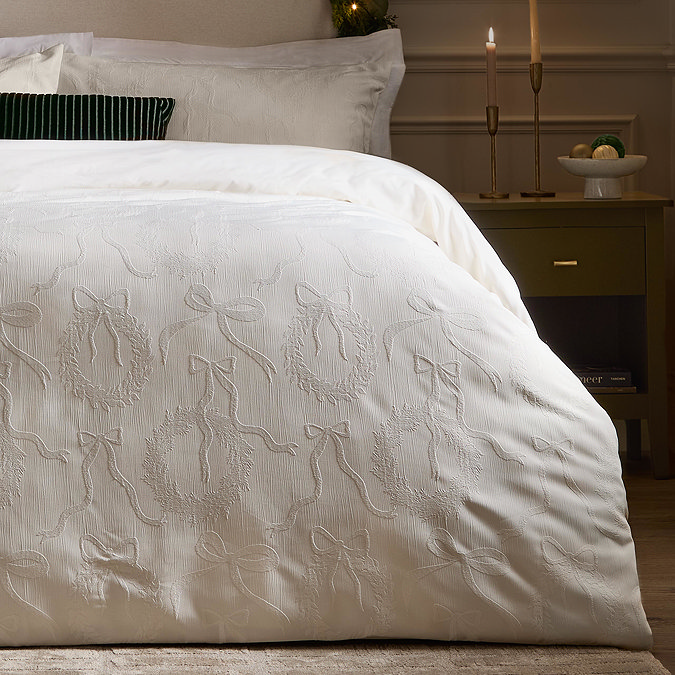 Winter Wreath Duvet Cover Set