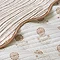 Woodblock Floral Reversible Soft Bedspread - Clay carousel image