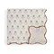 Woodblock Floral Reversible Soft Bedspread - Clay carousel image