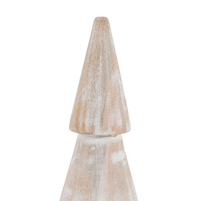 Wooden tree ornaments