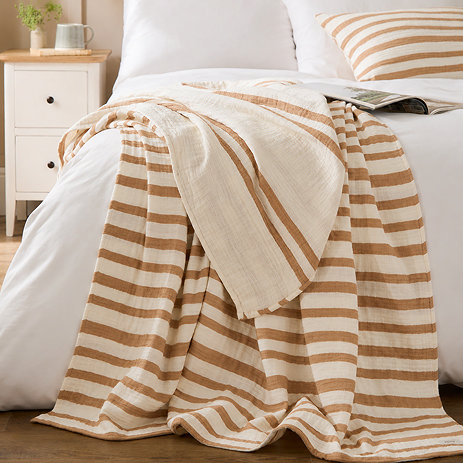 Woven Stripe Cinnamon Main