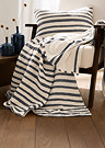 woven stripe dusk blue joint shor