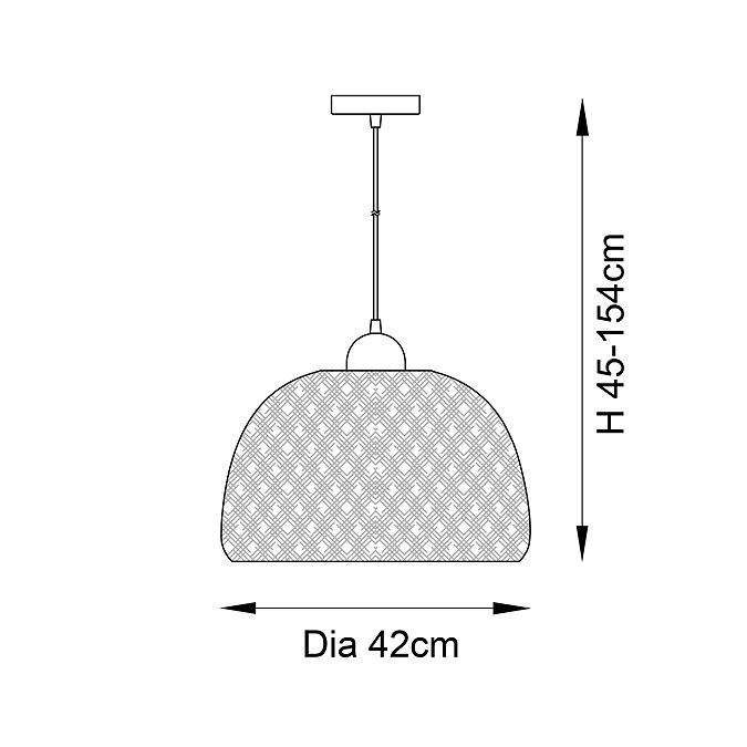 Wren ceiling pendant light image