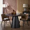 Yale Wooden Round Dining Table - Black main image
