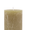 Zephyr pillar candle pair