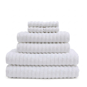 zero twist white towels